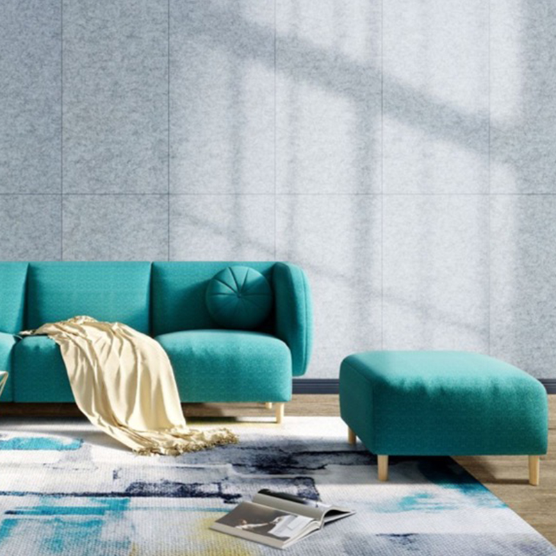 Panel Penyerap Bunyi Gentian Poliester Beralur Boleh Disesuaikan