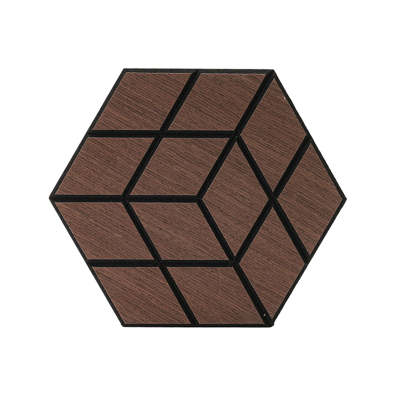 Venir Kayu Beralur, Panel Dinding Penyerap Bunyi Poligon, Berkenaan dengan Hotel dan Pejabat Venir Kayu Beralur, Panel Dinding Penyerap Bunyi Poligon, Berkenaan dengan Hotel dan Pejabat