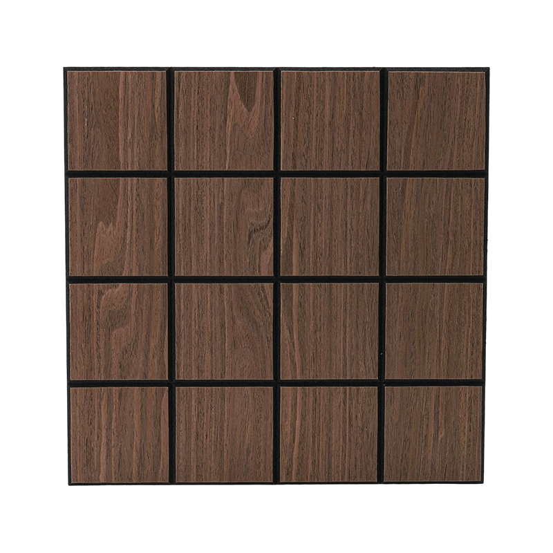 Panel Dinding Slat Venir Kayu Akustik 3D untuk Panel Dinding dan Siling Dalaman Panel Dinding Slat Venir Kayu Akustik 3D untuk Panel Dinding dan Siling Dalaman