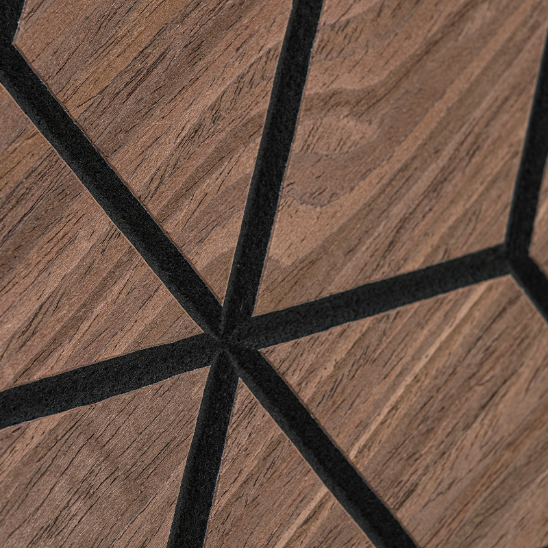 Panel Dinding Selat Venir Kayu Akustik Spesonic untuk Hiasan Dinding Dalaman dan Siling