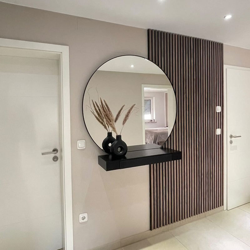 Panel Dinding Akustik Kayu Reka Bentuk Akupanel Model 3D Bilah Kayu Kalis Bunyi untuk Penggunaan Hospital Pawagam Sekolah Hotel Rumah Panel Dinding Akustik Kayu Reka Bentuk Akupanel Model 3D Bilah Kayu Kalis Bunyi untuk Penggunaan Hospital Pawagam Sekolah Hotel Rumah