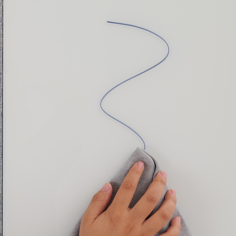 Papan Tulis Akustik Putih Moden Panel Gentian Poliester Kalis Bunyi untuk Bahan Kaca Pembahagian Pejabat Rumah Papan Tulis Akustik Putih Moden Panel Gentian Poliester Kalis Bunyi untuk Bahan Kaca Pembahagian Pejabat Rumah