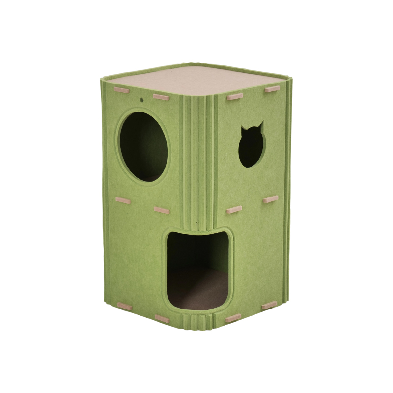 Katil Kucing Panel Akustik Mesra Alam, Reka Bentuk Moden dengan Ciri-Ciri Mengurangkan Bunyi yang Menyerap Bunyi, Pemasangan Mudah, Permukaan Yang Menyayangi Calar untuk Kucing, Bahan Tidak Mencemarkan, Tempat Retret Haiwan Peliharaan yang Selesa, Sesuai untuk Kucing Sensitif Bunyi, Tempat Perlindungan Kucing Tahan Lama