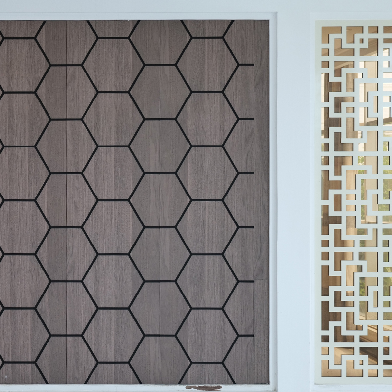 Panel Akustik PVC & Gentian Poliester Gaya Moden - Langsung Kilang, Kalis Bunyi untuk Rumah/Pejabat