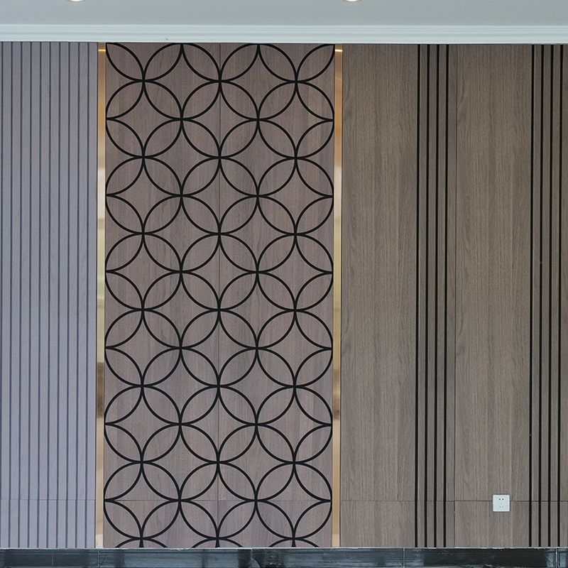 Panel Akustik PVC & Poliester Terus Kilang - Kos Berkesan Tinggi, Penghantaran Cepat, Menyerap Bunyi